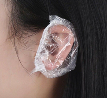 Load image into Gallery viewer, 100PCS Disposable Salon Ear Cover Protection Hair Dye Styling Tool Accessories
