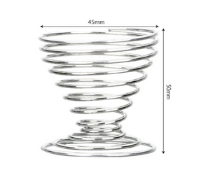 Beauty Powder Puff Display Stand Holder Sponge Organizer Drying Shelf Silver