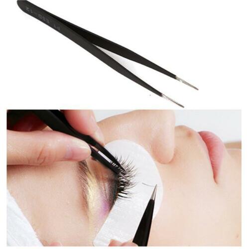 Beauty Eyebrow Tweezer Straight For Individual Eyelash Extensions