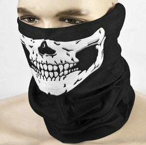 Headwear Skull Half Face Mask