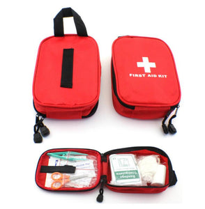 Travel First Aid Kit Bag Home Emergency Medical Survival 31pcs