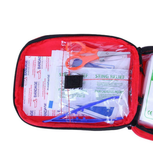 Travel First Aid Kit Bag Home Emergency Medical Survival 31pcs