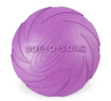 Load image into Gallery viewer, Rubber Frisbee Toy Soft Chew Bite Flying Discs Training Interactive Puppy 15cm

