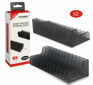 Switch NS Console Game Card Box Storage Stand Holder 2PCS