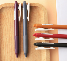 Load image into Gallery viewer, Gel Pen 0.5mm 5PCS Black Grey Camel Red Purple 5 Color
