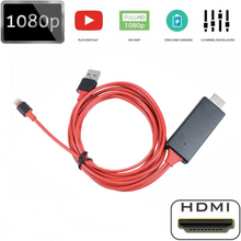 Load image into Gallery viewer, 8 Pin to HDMI Cable HD TV Adapter Cable For iPhone
