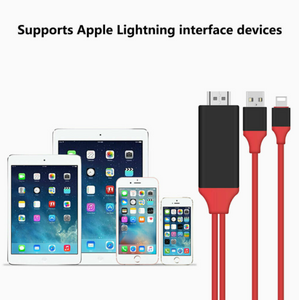 8 Pin to HDMI Cable HD TV Adapter Cable For iPhone