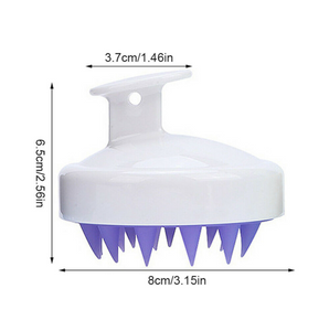 Silicone Hair Scalp Massager Brush Massaging Shampoo Brush