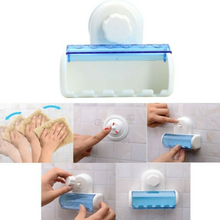 Load image into Gallery viewer, Toothbrush Suction Holder Wall Mount Stand Rack
