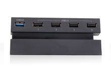 Load image into Gallery viewer, USB Hub 5 Ports Charger Splitter Expansion for PS4 Console
