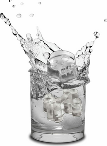Skull Cross Bones Silicone Mold Whiskey Mould Ice Cube Maker