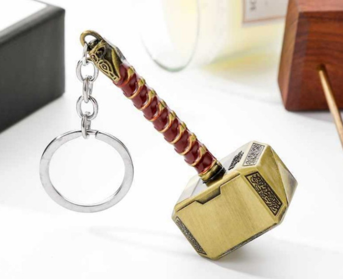 Thor Hammer Key Chain