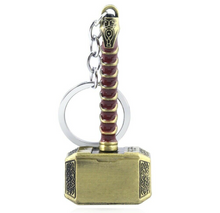Load image into Gallery viewer, Thor Hammer Key Chain
