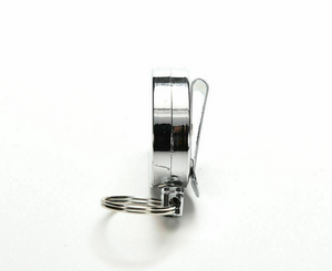 Extendable Metal Wire Steel Cord Wire Retractable Key Chain 65cm