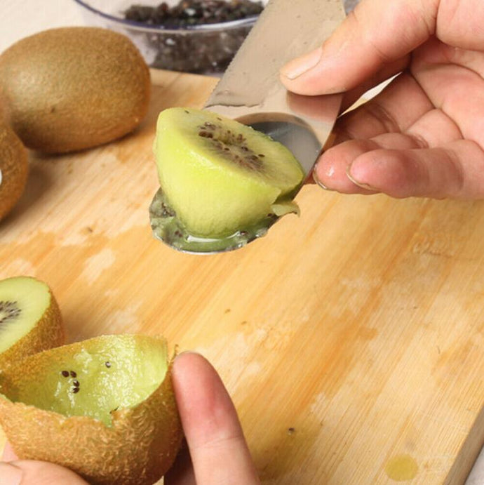 Easy Cut Kiwi Peeler Fruit Stainless Steel Kitchen Tool