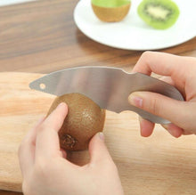 Load image into Gallery viewer, Easy Cut Kiwi Peeler Fruit Stainless Steel Kitchen Tool
