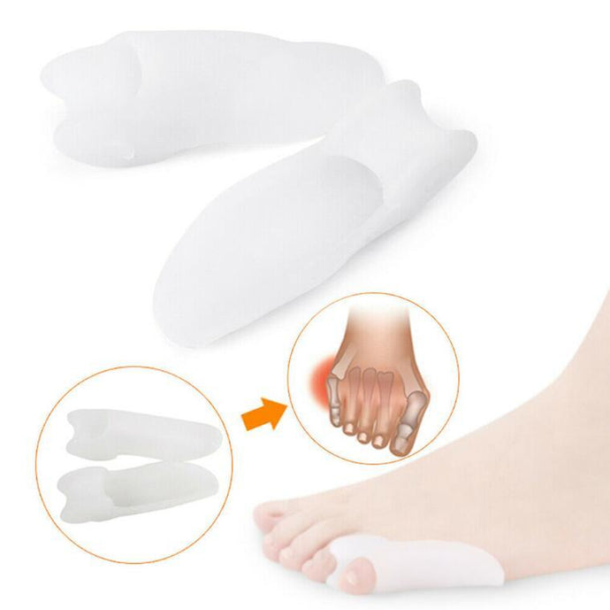 Gel Silicone Bunion Corrector Little Toe Protector 2PCS