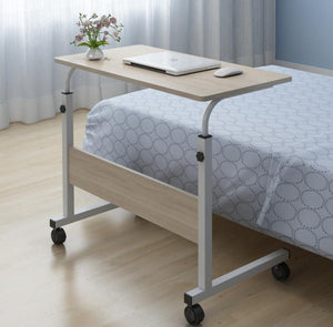 Laptop Cart Mobile Table Movable Adjustable Notebook Computer Stand