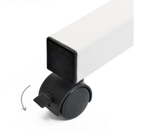 Laptop Cart Mobile Table Movable Adjustable Notebook Computer Stand