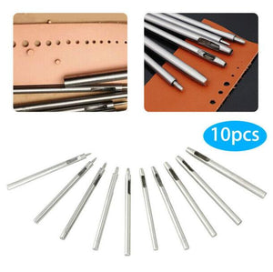Leather Hollow Hole Punch 0.5-5mm 10PCS