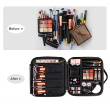 Load image into Gallery viewer, Travel Makeup Case Makeup Cosmetic Case
