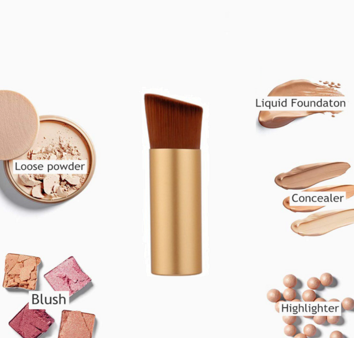 Flat Angled Brush Foundation Makeup Brush