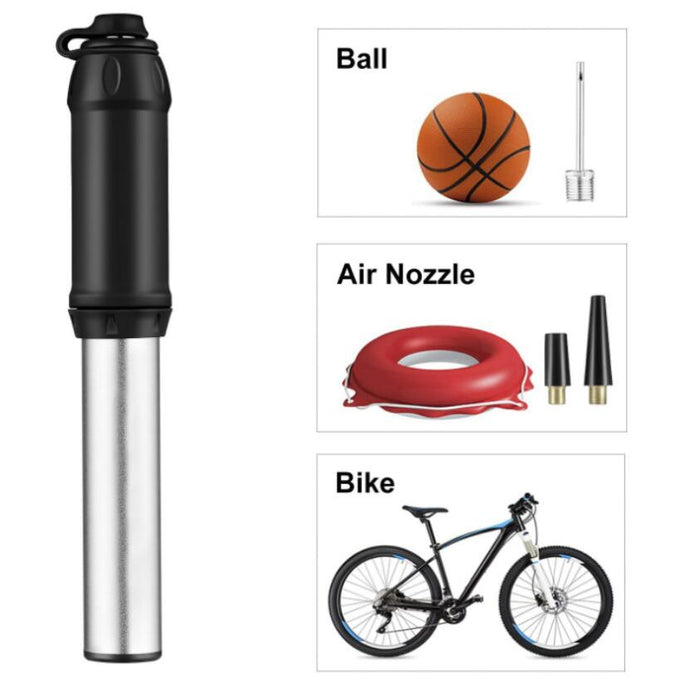 Mini Portable Bicycle Pump Hand Pressure Air Tire Inflator