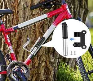 Mini Portable Bicycle Pump Hand Pressure Air Tire Inflator