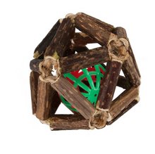 Load image into Gallery viewer, Cat Wood Sticks Ball Toy With Bell
