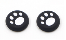 Load image into Gallery viewer, 2pcs Silicone Cat Paw Joystick Thumb Stick Grip Caps
