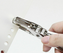 Load image into Gallery viewer, Hole Punch Metal Hand Held Paper Puncher 6mm
