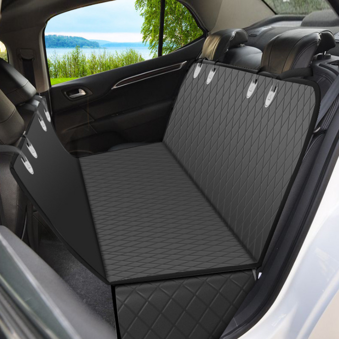 Rear Seat Protector Cover Travel Car Waterproof Dog Pet Hammock Mat
