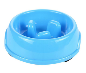 Pet Slow Feed Dog Bowl Pet Feeder