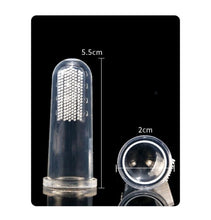 Load image into Gallery viewer, 2PCS Soft Pet Dog Cats Finger Toothbrush Teddy Dog Brush Teeth Tool
