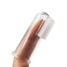 Load image into Gallery viewer, 2PCS Soft Pet Dog Cats Finger Toothbrush Teddy Dog Brush Teeth Tool
