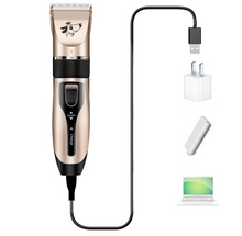 Load image into Gallery viewer, Pet Hair Clipper Trimmer USB Charging
