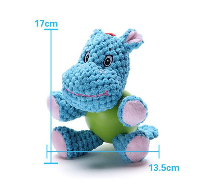 Dog Toy Chew Biting Grinding Teeth Sound Toy For Dogs Traning