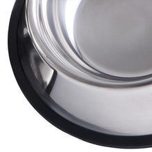Load image into Gallery viewer, NEW Cat Dog Pet Bowl Non Slip Stainless Steel
