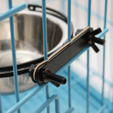 Load image into Gallery viewer, Hanging Bowl For Crate Cages Coop Dog Stainless Steel L
