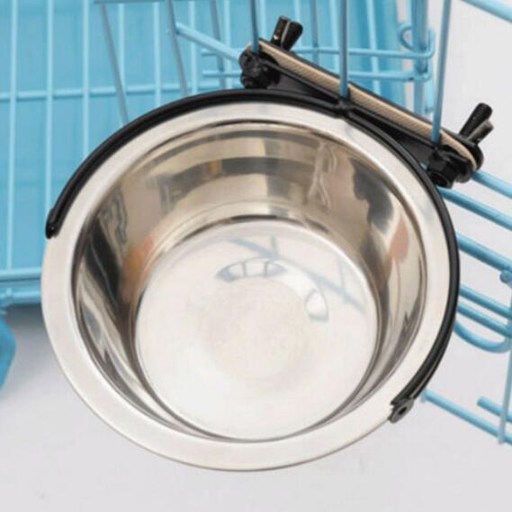 Hanging Bowl For Crate Cages Coop Dog M