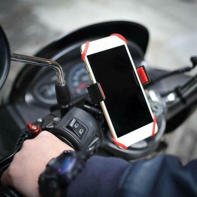 Cell Phone Holder Motorcycle Bike Handlebar Mounts
