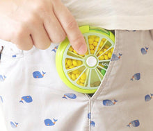 Load image into Gallery viewer, Pill Box Medicine Storage Organizer Fruit Case
