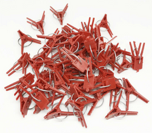 Load image into Gallery viewer, 50pcs Grafting Clips Garden Plant Support Flower Vine Stalks Fix Grow Upright
