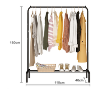 Load image into Gallery viewer, Clothes Storage Rack Garment Rack
