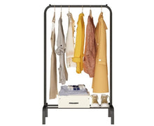 Load image into Gallery viewer, Clothes Garment Rack Hanger Organizer Black
