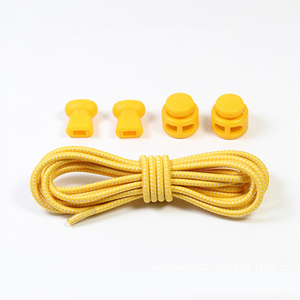 1Pair Locking Shoe Laces Unisex