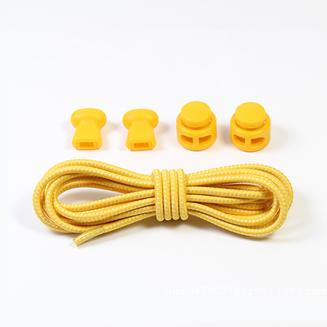 1Pair Locking Shoe Laces Unisex