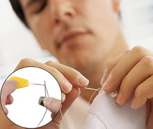 Load image into Gallery viewer, Hand Sewing Needles ASSORTED SIZES Big Eye Set
