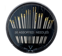 Load image into Gallery viewer, Hand Sewing Needles ASSORTED SIZES Big Eye Set
