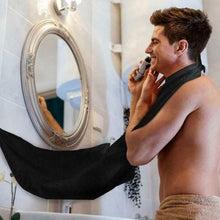 Load image into Gallery viewer, Shaving Cloth Black Beard Trimming Apron
